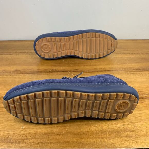 Under Armour UA Mens Veloce Blue Suede Sneaker Size 11 - Picture 8 of 9